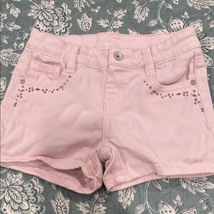 Chic Pink Jean Shorts for girls